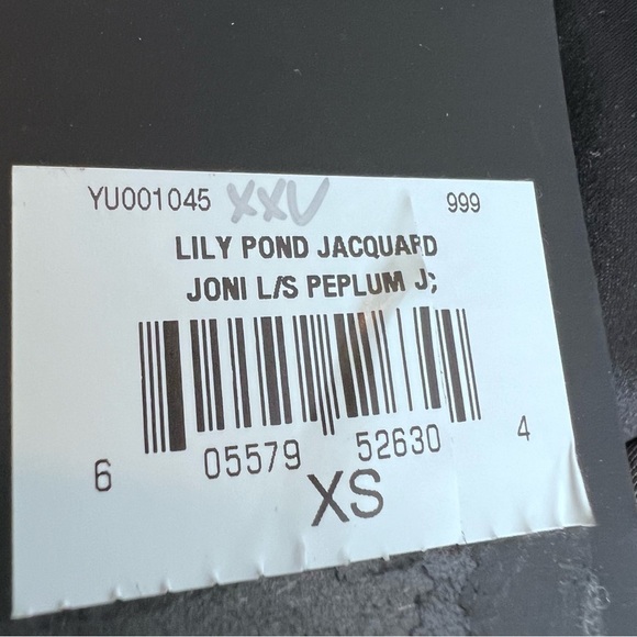 Bird by Juicy Couture Floral Jacquard Blazer Size XS NWT Mod Feminine - Picture 11 of 15